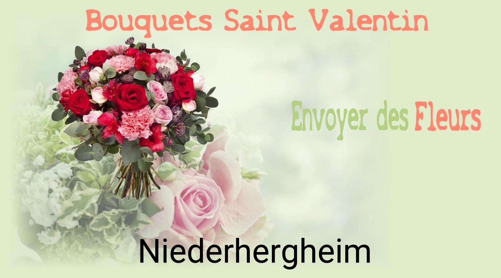 Roses de Saint-Valentin livrées à Niederhergheim